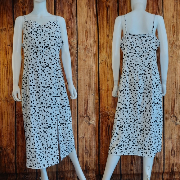 Shein Dalmation Dot Dress 1XL 14 16 - Picture 1 of 8